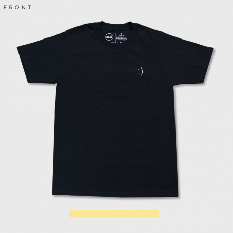 The Smiley Tee Black